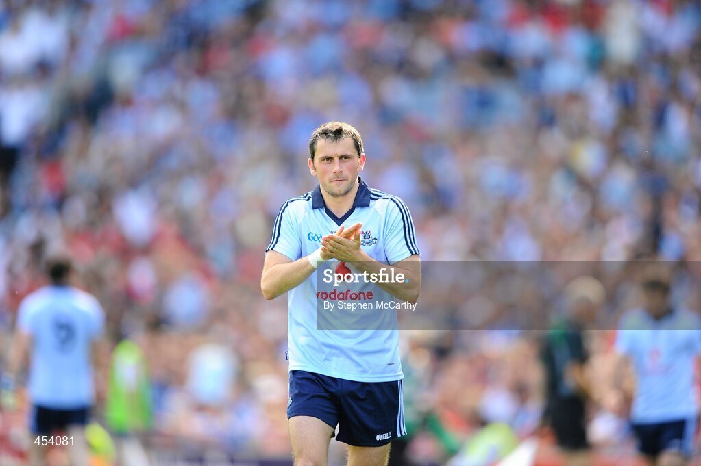 22 August 2010; Alan Brogan, Dublin. GAA Football All-Ireland Senior Championship Semi-Final, Dublin v Cork, Croke Park, Dublin. Picture credit: Stephen McCarthy / SPORTSFILE
