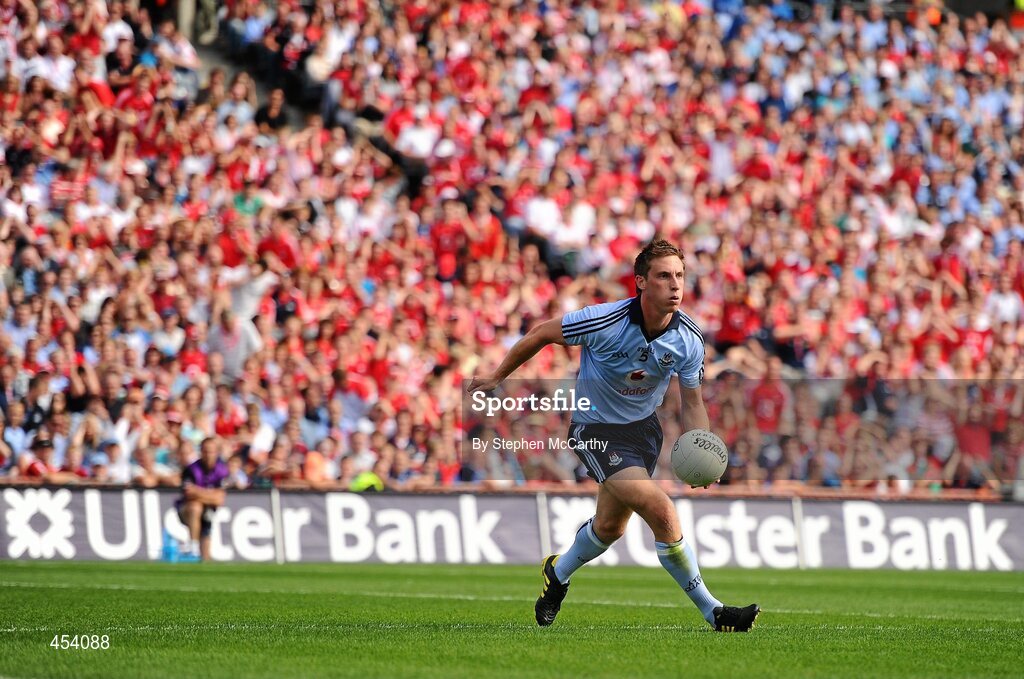 22 August 2010; Kevin Nolan, Dublin. GAA Football All-Ireland Senior Championship Semi-Final, Dublin v Cork, Croke Park, Dublin. Picture credit: Stephen McCarthy / SPORTSFILE