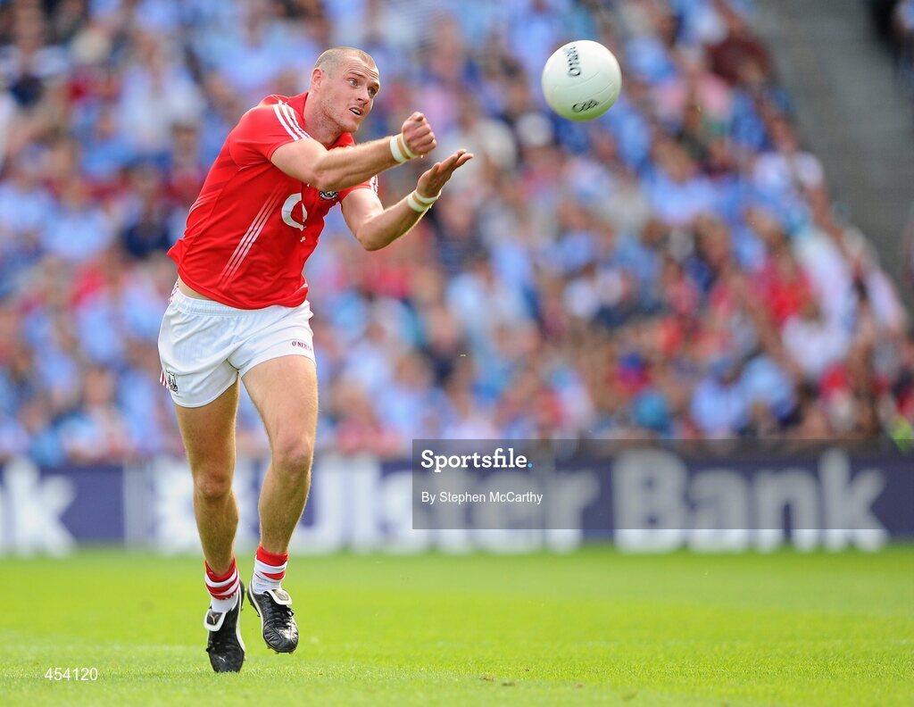 22 August 2010; Pearse O'Neill, Cork. GAA Football All-Ireland Senior Championship Semi-Final, Dublin v Cork, Croke Park, Dublin. Picture credit: Stephen McCarthy / SPORTSFILE