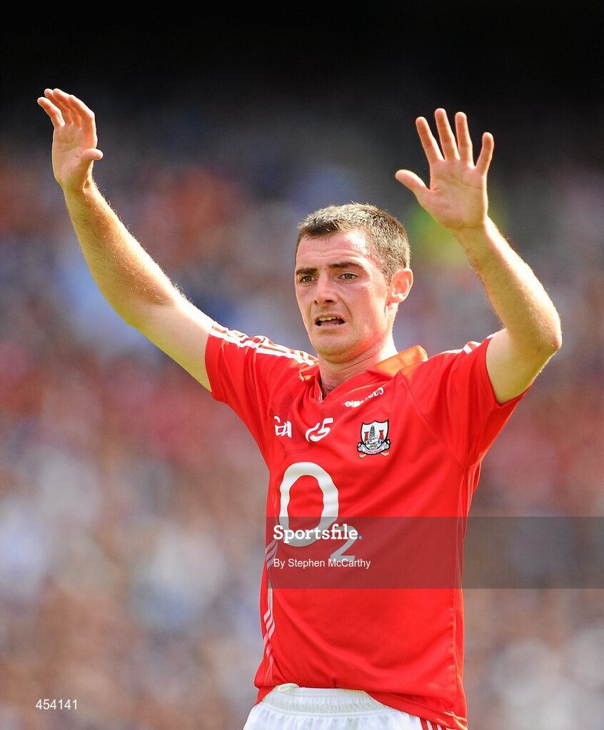 22 August 2010; Donncha O'Connor, Cork. GAA Football All-Ireland Senior Championship Semi-Final, Dublin v Cork, Croke Park, Dublin. Picture credit: Stephen McCarthy / SPORTSFILE