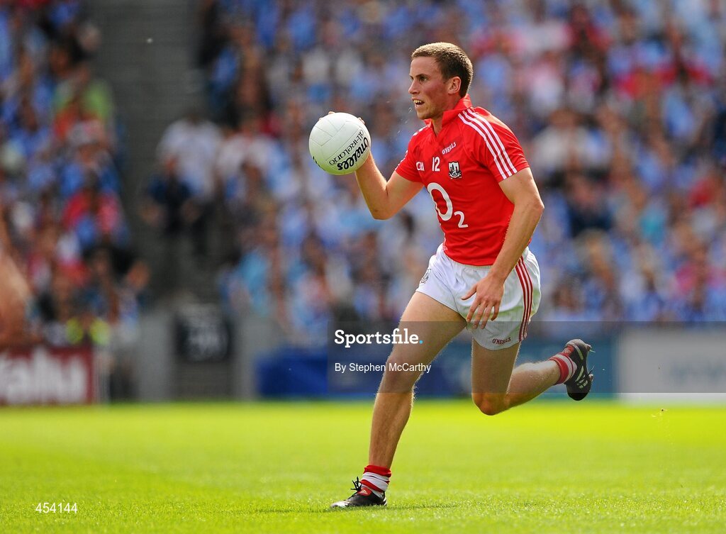 22 August 2010; Patrick Kelly, Cork. GAA Football All-Ireland Senior Championship Semi-Final, Dublin v Cork, Croke Park, Dublin. Picture credit: Stephen McCarthy / SPORTSFILE
