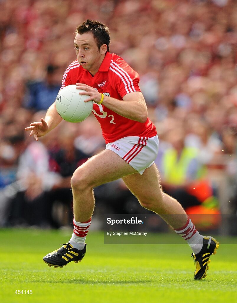 22 August 2010; Paul Kerrigan, Cork. GAA Football All-Ireland Senior Championship Semi-Final, Dublin v Cork, Croke Park, Dublin. Picture credit: Stephen McCarthy / SPORTSFILE
