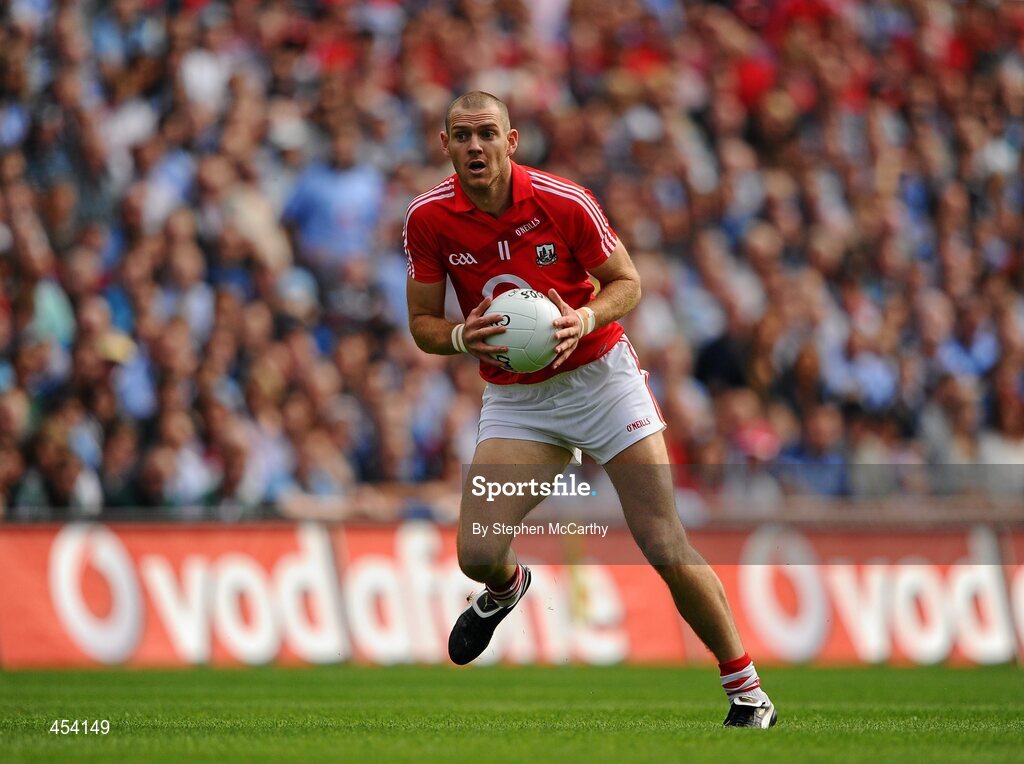 22 August 2010; Pearse O'Neill, Cork. GAA Football All-Ireland Senior Championship Semi-Final, Dublin v Cork, Croke Park, Dublin. Picture credit: Stephen McCarthy / SPORTSFILE