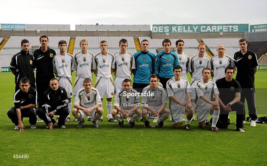 24 August 2010; The Sporting Fingal A team. Newstalk Cup Final, Bohemians A v Sporting Fingal A, Dalymount Park, Dublin. Picture credit: Barry Cregg / SPORTSFILE
