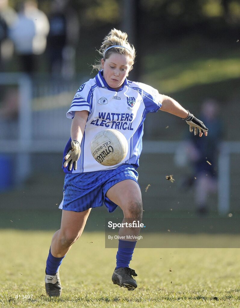 7 March 2010; Ciara McAnespie, Monaghan. Bord Gais Energy Ladies National Football League Division 1 Round 4, Monaghan v Mayo Emyvale, Co. Monaghan. Picture credit: Oliver McVeigh / SPORTSFILE