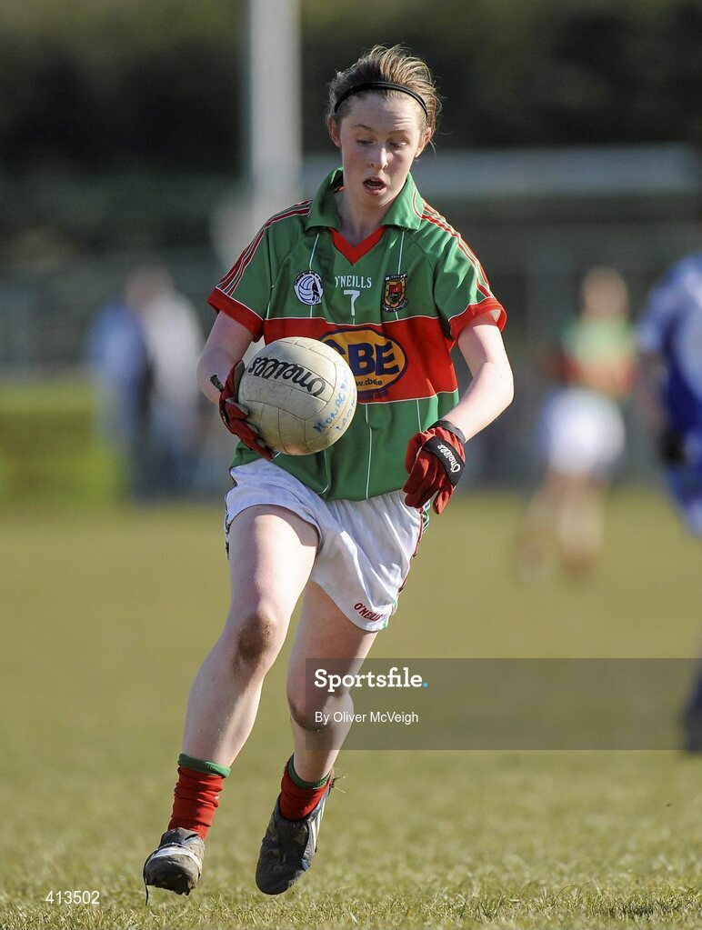 7 March 2010; Sinead Cafferky, Mayo. Bord Gais Energy Ladies National Football League Division 1 Round 4, Monaghan v Mayo Emyvale, Co. Monaghan. Picture credit: Oliver McVeigh / SPORTSFILE
