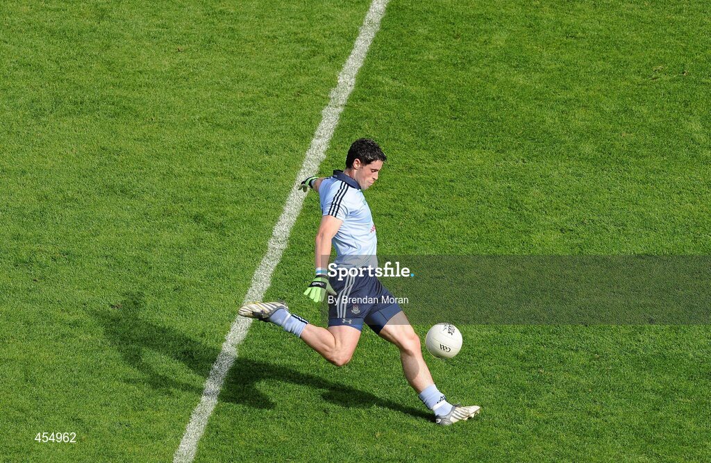 22 August 2010; Ross McConnell, Dublin. GAA Football All-Ireland Senior Championship Semi-Final, Dublin v Cork, Croke Park, Dublin. Picture credit: Brendan Moran / SPORTSFILE