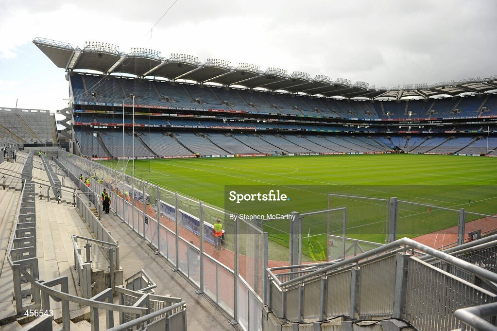 29 August 2010; A general view of Croke Park from the Nally Terrace ahead of the game. GAA Football All-Ireland Senior Championship Semi-Final, Kildare v Down, Croke Park, Dublin. Picture credit: Stephen McCarthy / SPORTSFILE