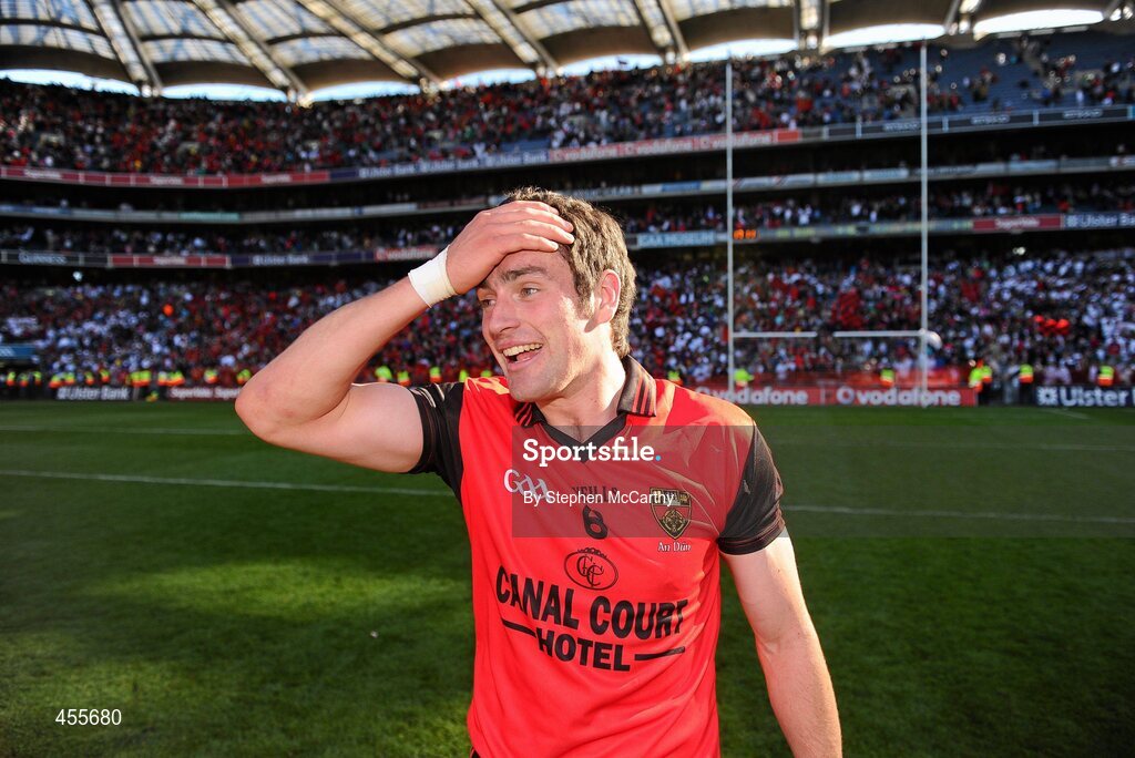 29 August 2010; Kevin McKernan, Down, after the game. GAA Football All-Ireland Senior Championship Semi-Final, Kildare v Down, Croke Park, Dublin. Picture credit: Stephen McCarthy / SPORTSFILE