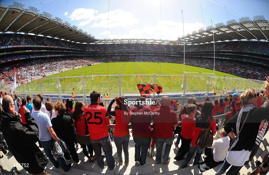 29 August 2010; A general view of Croke Park from Hill 16. GAA Football All-Ireland Senior Championship Semi-Final, Kildare v Down, Croke Park, Dublin. Picture credit: Stephen McCarthy / SPORTSFILE