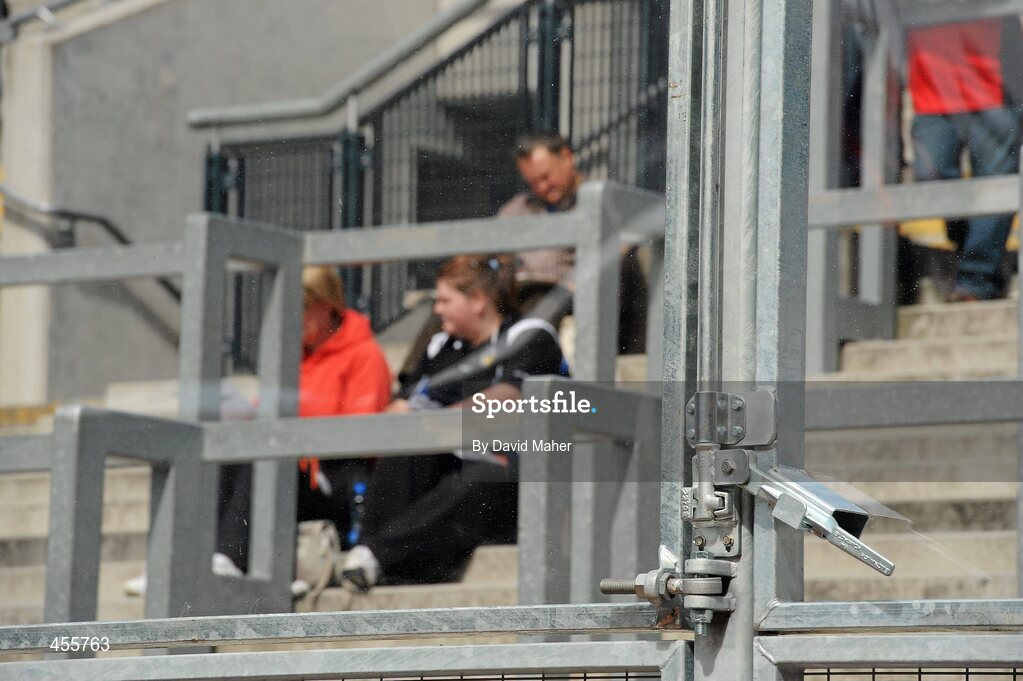 29 August 2010; A general view of the newly erected fencing at Hill16. GAA Football All-Ireland Senior Championship Semi-Final, Kildare v Down, Croke Park, Dublin. Picture credit: David Maher / SPORTSFILE