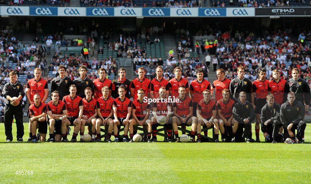 29 August 2010; The Down squad. GAA Football All-Ireland Senior Championship Semi-Final, Kildare v Down, Croke Park, Dublin. Picture credit: David Maher / SPORTSFILE