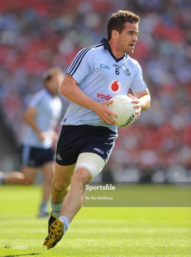 22 August 2010; Ger Brennan, Dublin. GAA Football All-Ireland Senior Championship Semi-Final, Dublin v Cork, Croke Park, Dublin. Picture credit: Ray McManus / SPORTSFILE