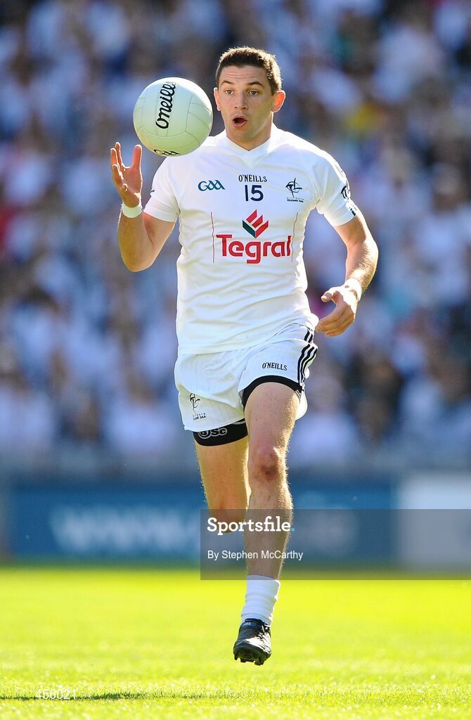 29 August 2010; Eamonn Callaghan, Kildare. GAA Football All-Ireland Senior Championship Semi-Final, Kildare v Down, Croke Park, Dublin. Picture credit: Stephen McCarthy / SPORTSFILE