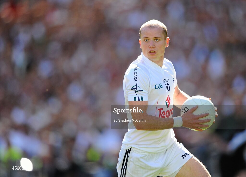 29 August 2010; James Kavanagh, Kildare. GAA Football All-Ireland Senior Championship Semi-Final, Kildare v Down, Croke Park, Dublin. Picture credit: Stephen McCarthy / SPORTSFILE