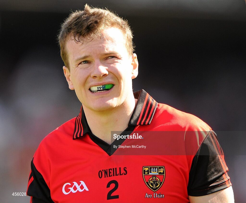 29 August 2010; Daniel McCartan, Down. GAA Football All-Ireland Senior Championship Semi-Final, Kildare v Down, Croke Park, Dublin. Picture credit: Stephen McCarthy / SPORTSFILE