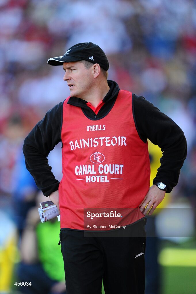 29 August 2010; Down manager James McCartan. GAA Football All-Ireland Senior Championship Semi-Final, Kildare v Down, Croke Park, Dublin. Picture credit: Stephen McCarthy / SPORTSFILE