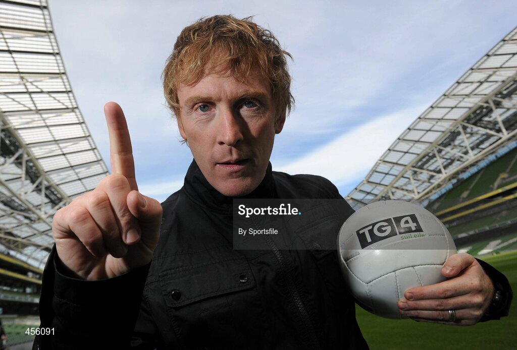 31 August 2010; Hector O'hEochagain, who will be presenting 'Ceist GAA', at the Launch of TG4 Autumn Schedule 2010. The Aviva Stadium, Lansdowne Road, Dublin. Photo by Sportsfile