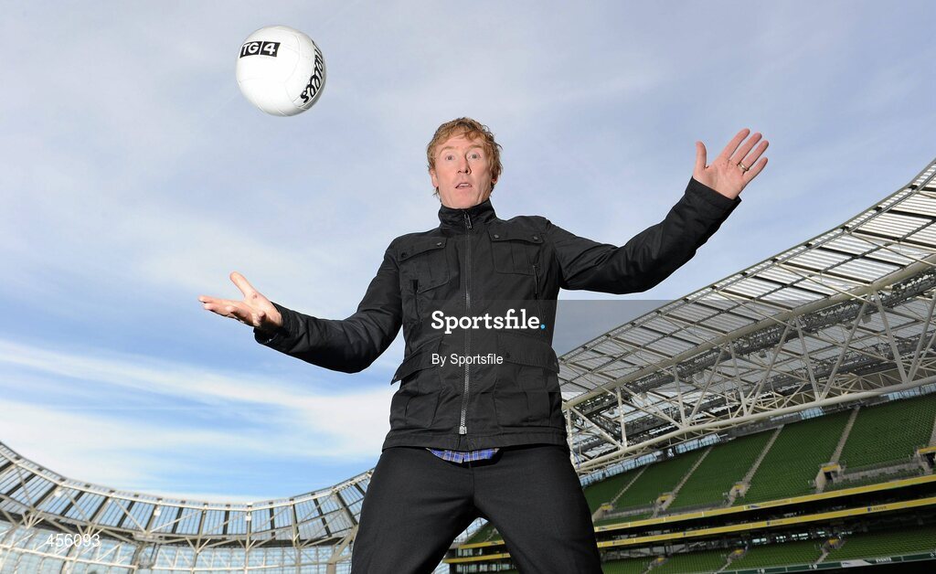 31 August 2010; Hector O'hEochagain, who will be presenting 'Ceist GAA', at the Launch of TG4 Autumn Schedule 2010. The Aviva Stadium, Lansdowne Road, Dublin. Photo by Sportsfile