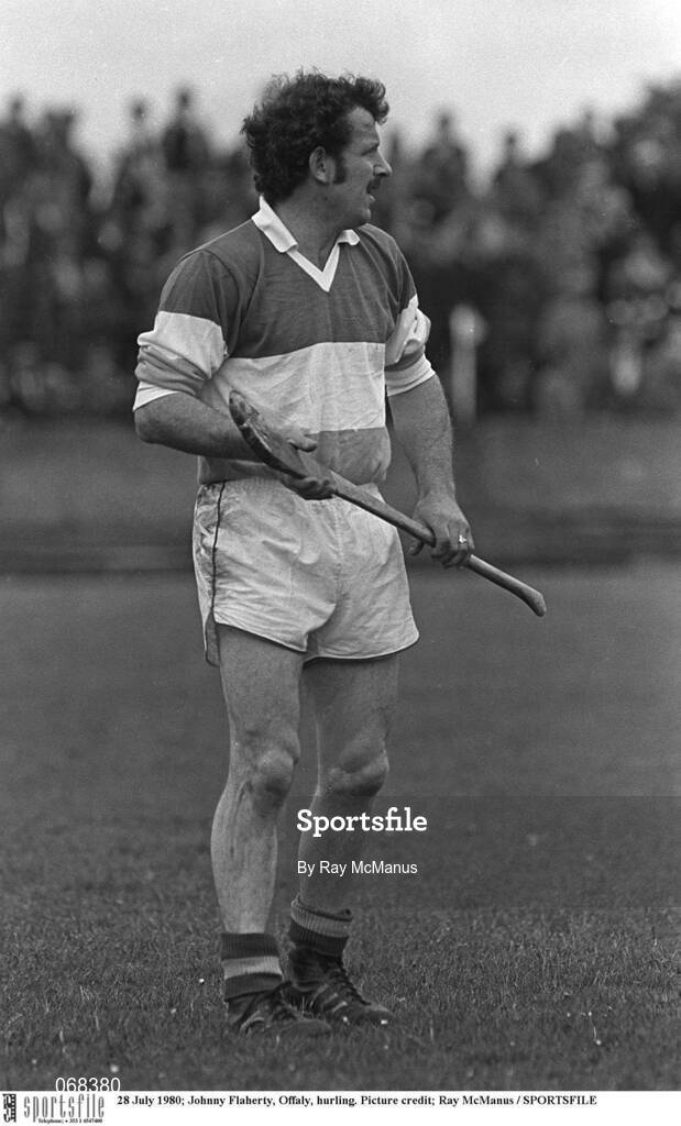 28 July 1980; Johnny Flaherty, Offaly, hurling. Picture credit; Ray McManus / SPORTSFILE