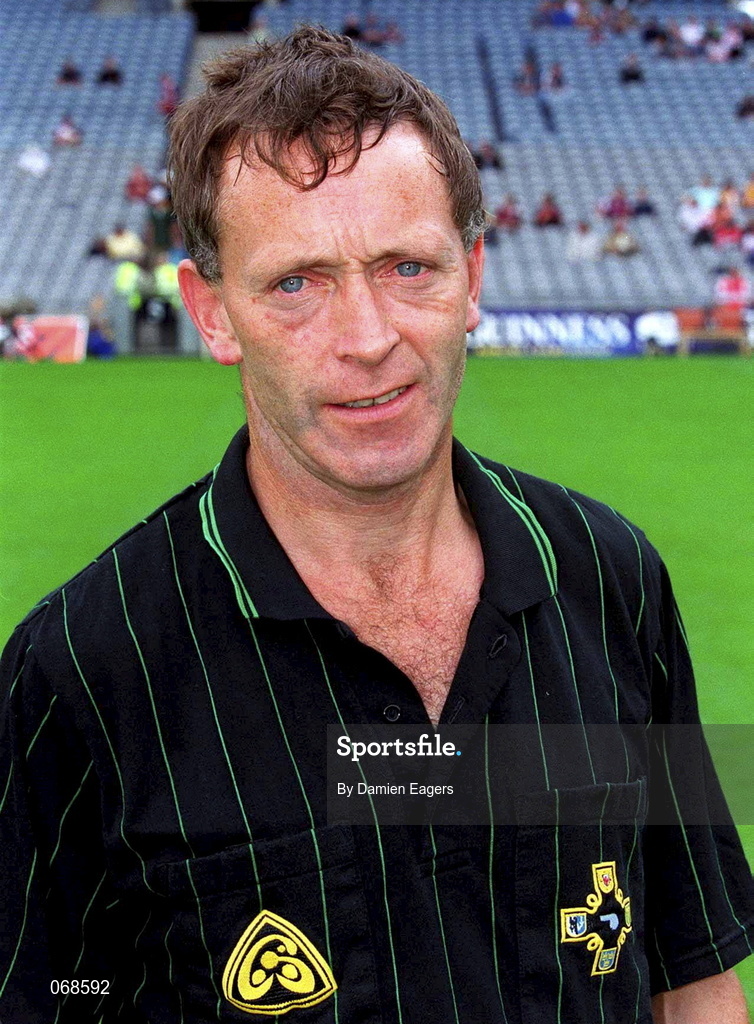 29 July 2001; Linesman Denis Richardson during the Guinness All-Ireland Senior hurling Championship Quarter-Final match between Galway and Derry at Croke Park in Dublin. Photo by Damien Eagers/Sportsfile