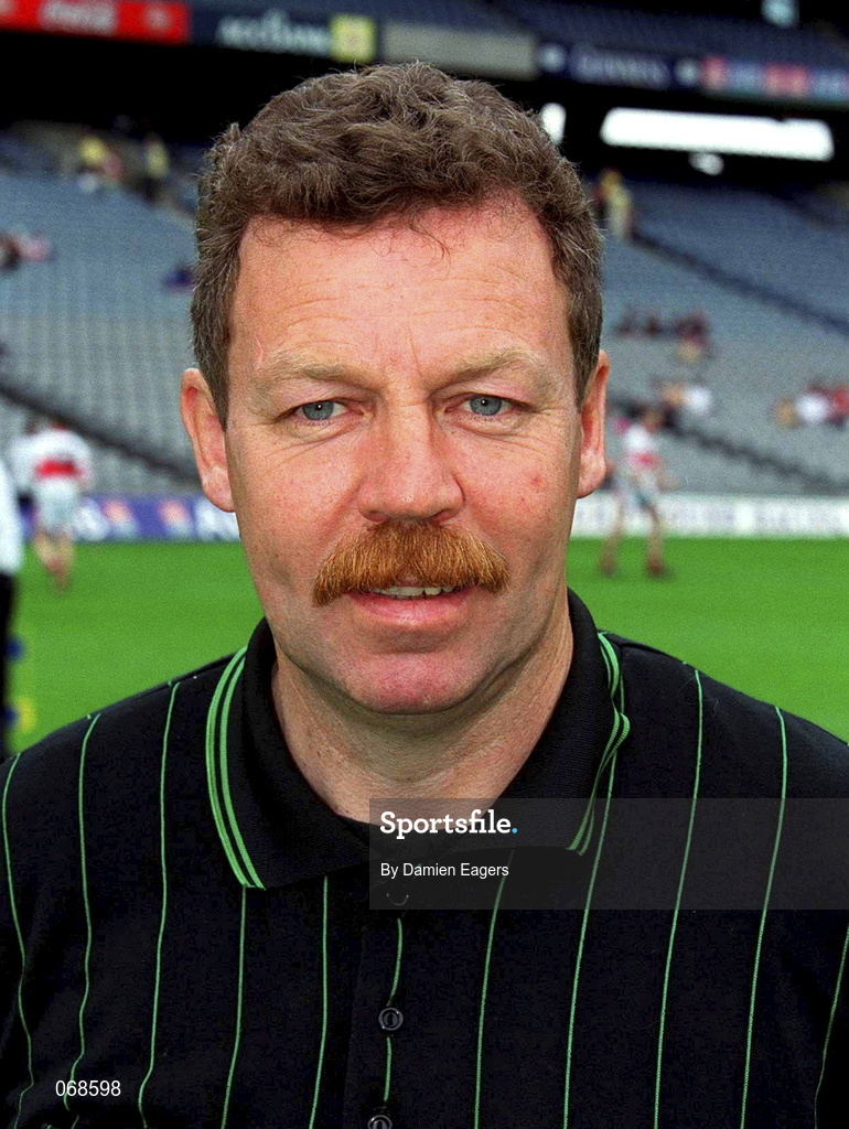 29 July 2001; Linesman Paddy Neary during the Guinness All-Ireland Senior hurling Championship Quarter-Final match between Galway and Derry at Croke Park in Dublin. Photo by Damien Eagers/Sportsfile