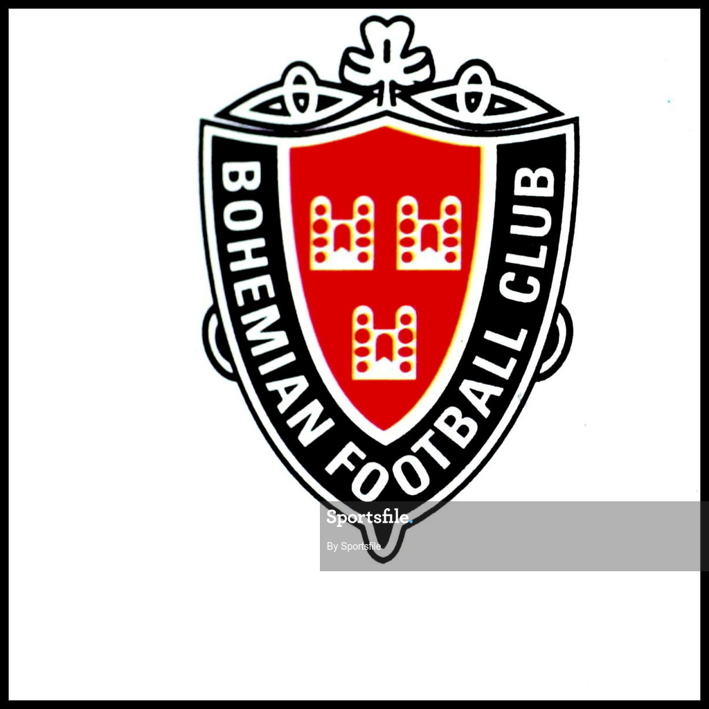 30 July 2001; Bohemians club crest. Photo by Sportsfile