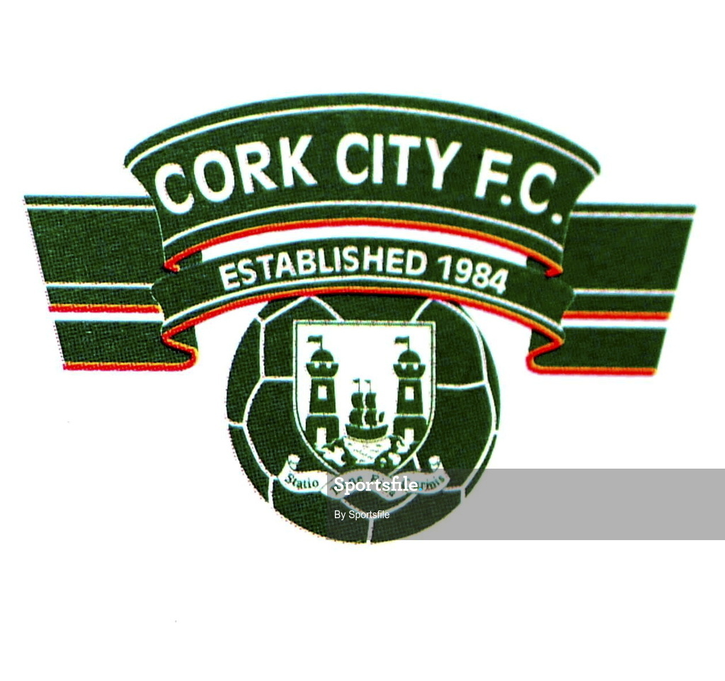 30 July 2001; Cork City club crest. Photo by Sportsfile