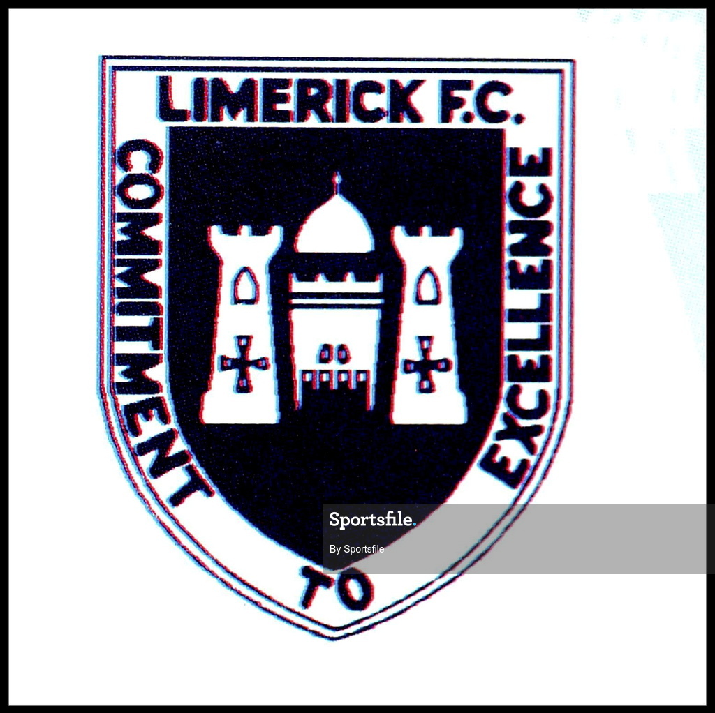 30 July 2001; Limerick City club crest. Photo by Sportsfile