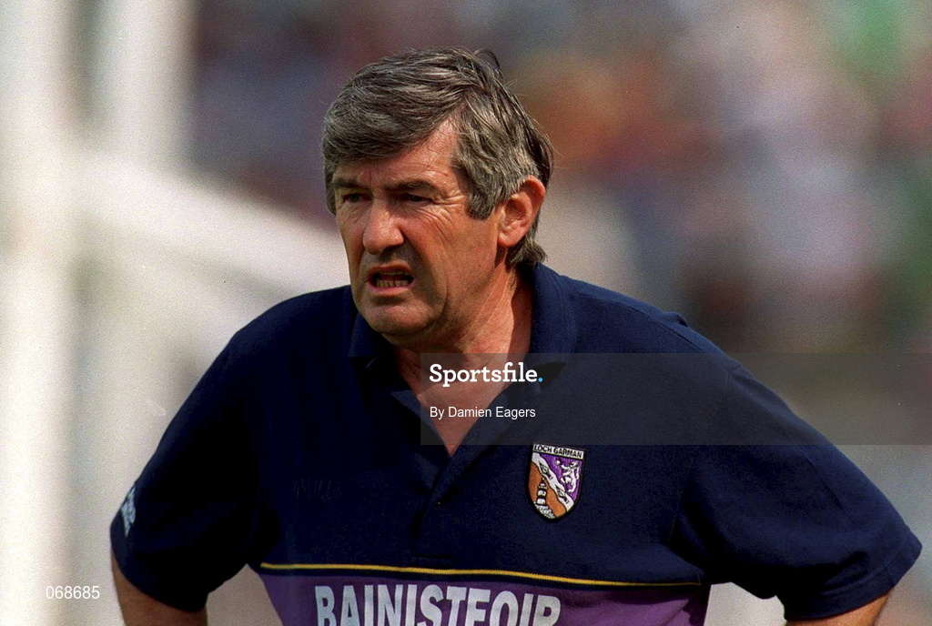 29 July 2001; Wexford manager Tony Dempsey during the Guinness All-Ireland Senior Hurling Championship Quarter-Final match between Wexford and Limerick at Croke Park in Dublin. Photo by Damien Eagers/Sportsfile