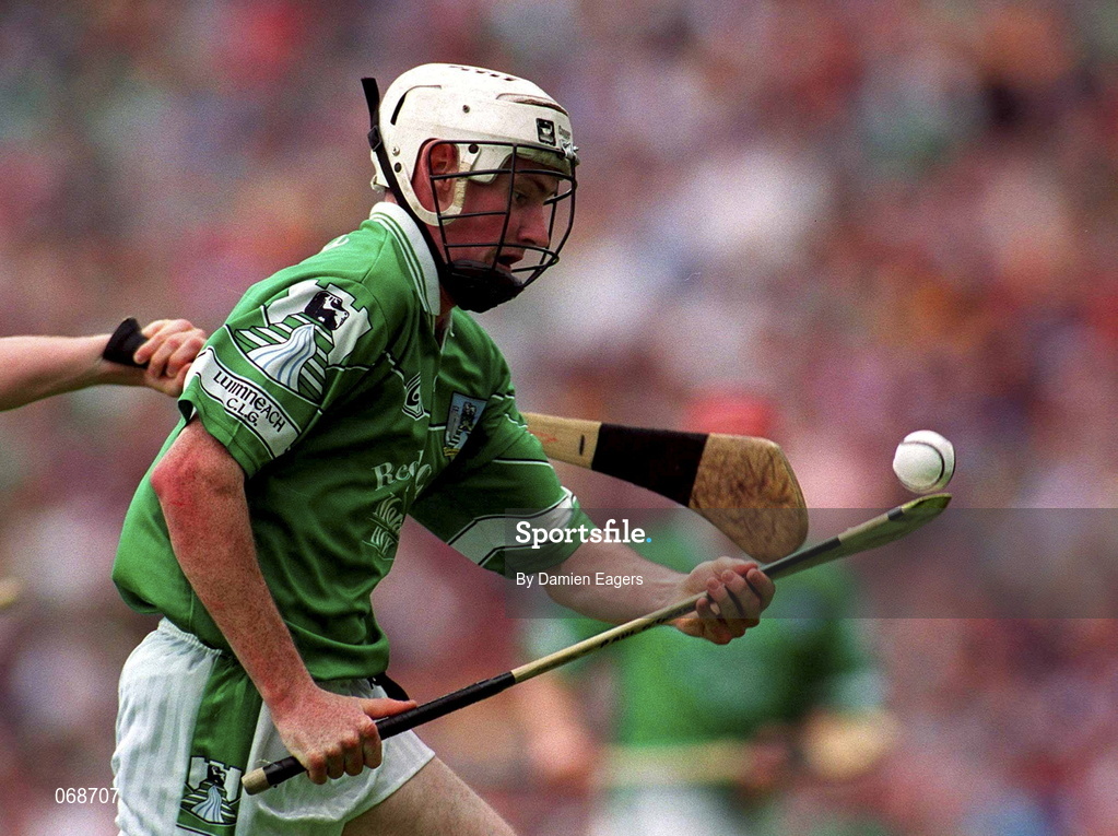 29 July 2001; Paul O'Grady of Wexford during the Guinness All-Ireland Senior Hurling Championship Quarter-Final match between Wexford and Limerick at Croke Park in Dublin. Photo by Damien Eagers/Sportsfile