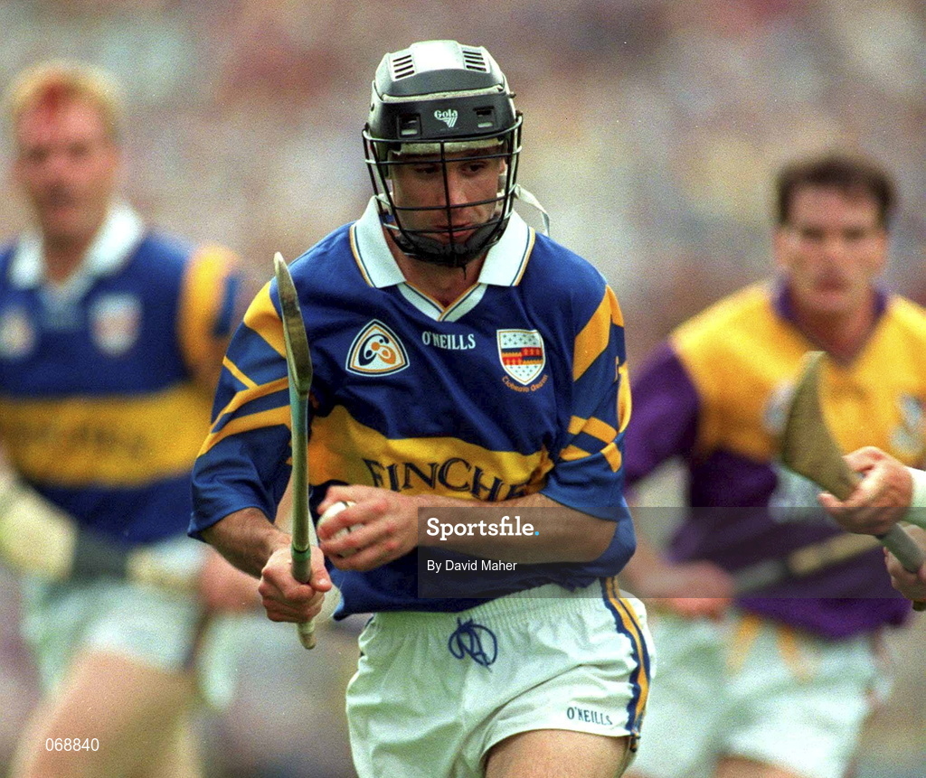 17 August 1997; Thomas Dunne of Tipperary during the Guinness All-Ireland Senior Hurling Championship Semi-Final match between Tipperary and Wexford at Croke Park in Dublin. Photo by David Maher/Sportsfile
