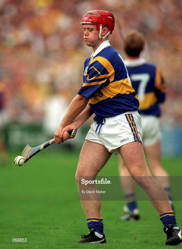 17 August 1997; Eugene O'Neill of Tipperary during the Guinness All-Ireland Senior Hurling Championship Semi-Final match between Tipperary and Wexford at Croke Park in Dublin. Photo by David Maher/Sportsfile