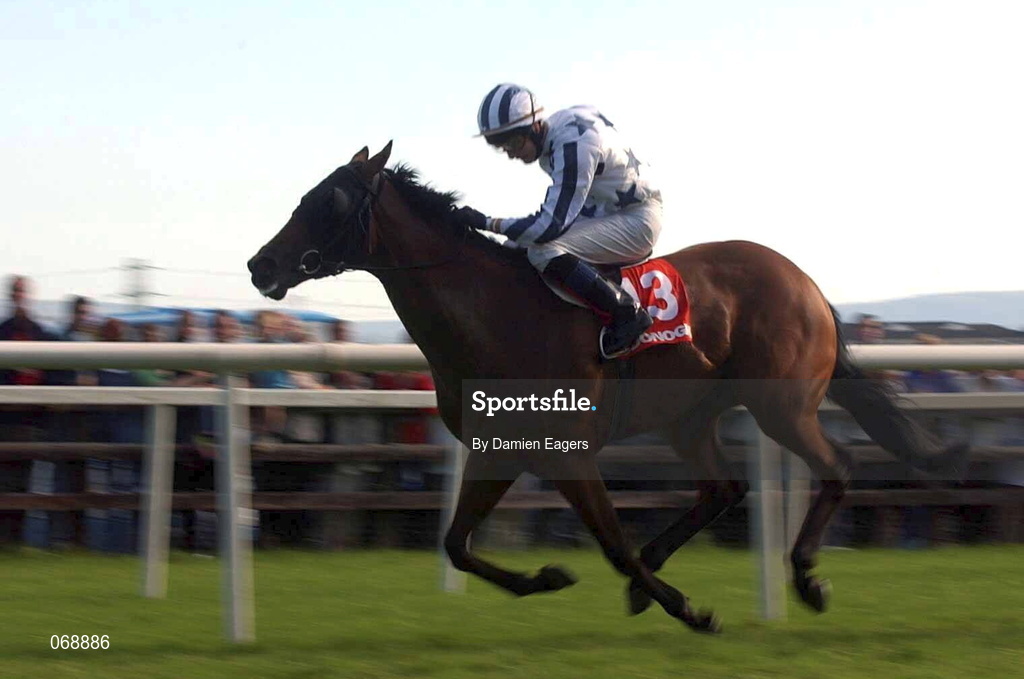 31 July 2001; Sheer Tenby, with Colm O'Donoghue up,  races clear to win the McDonagh European Breeders Fund Handicap during day 2 of the Galway Summer Racing Festival at Ballybrit Racecourse in Galway. Photo by Damien Eagers/Sportsfile