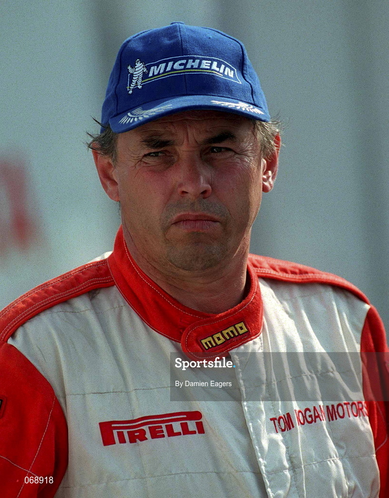 28 July 2001; Austin McHale during the World Rally Masters Championships 2001 at Punchestown in Kildare. Photo by Damien Eagers/Sportsfile