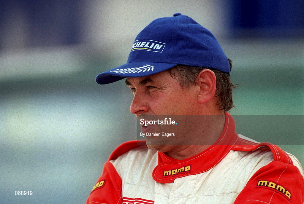 28 July 2001; Austin McHale during the World Rally Masters Championships 2001 at Punchestown in Kildare. Photo by Damien Eagers/Sportsfile