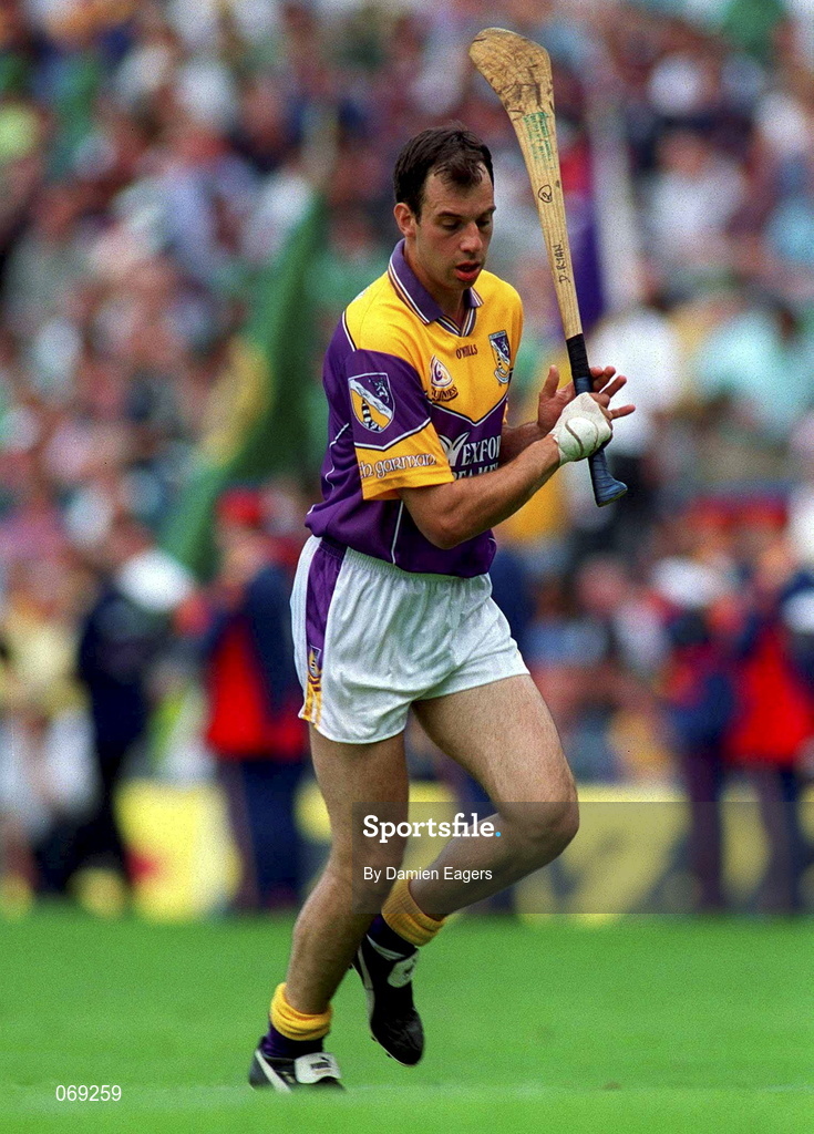 29 July 2001; Darragh Ryan of Wexford during the Guinness All-Ireland Senior Hurling Championship Quarter-Final match between Wexford and Limerick at Croke Park in Dublin. Photo by Damien Eagers/Sportsfile