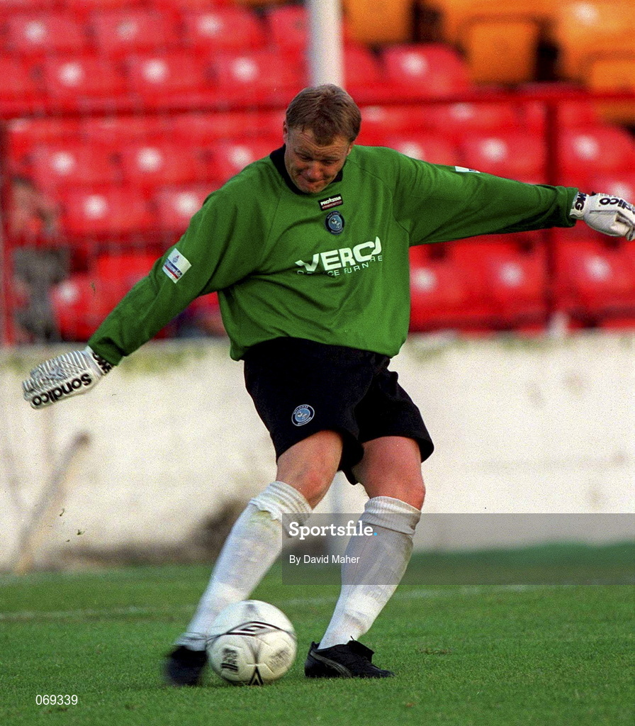27 July 2001; Martin Taylor of Wycombe Wanderers during the pre-season friendly match between Shelbourne and Wycombe Wanderers at Tolka Park in Dublin. Photo by David Maher/Sportsfile