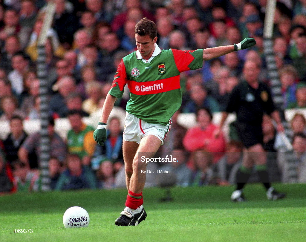 29 September 1996; Maurice Sheridan of Mayo during the All-Ireland Senior Football Championship Final Replay match between Meath and Mayo at Croke Park in Dublin. Photo by David Maher/Sportsfile