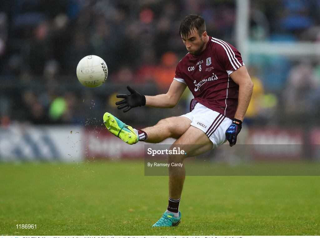 10 July 2016; Paul Conroy of Galway during the Connacht GAA Football Senior Championship Final between Roscommon and Galway at Pearse Stadium in Galway. Photo by Ramsey Cardy/Sportsfile