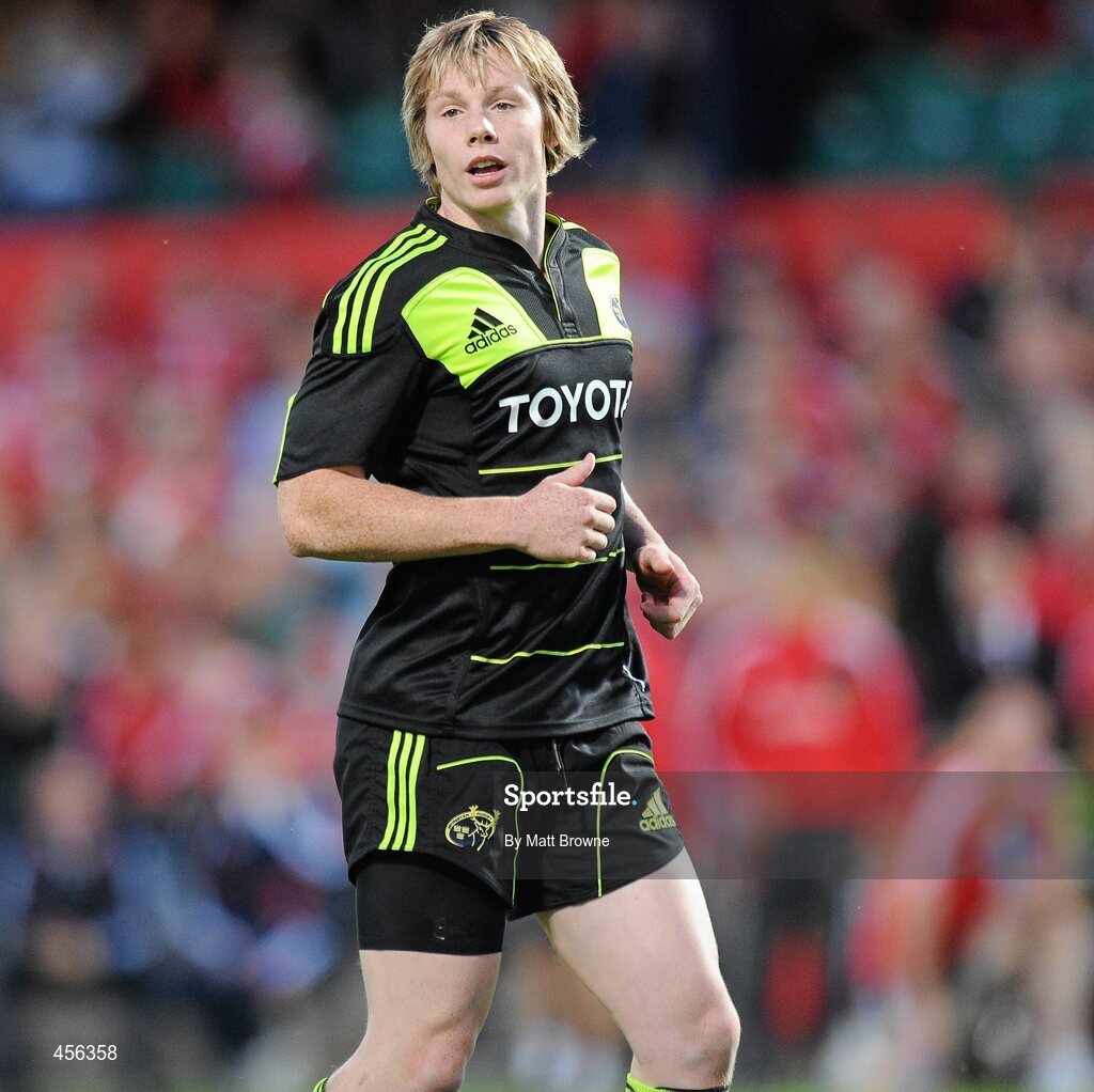 27 August 2010; Danny Barnes, Munster. Rugby Pre-Season Friendly, Munster v Gloucester, Musgrave Park, Cork. Picture credit: Matt Browne / SPORTSFILE