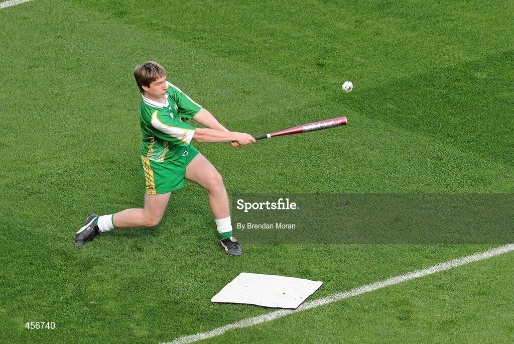 29 August 2010; A general view of a rounders exhibition game during half-time. GAA Football All-Ireland Senior Championship Semi-Final, Kildare v Down, Croke Park, Dublin. Picture credit: Brendan Moran / SPORTSFILE