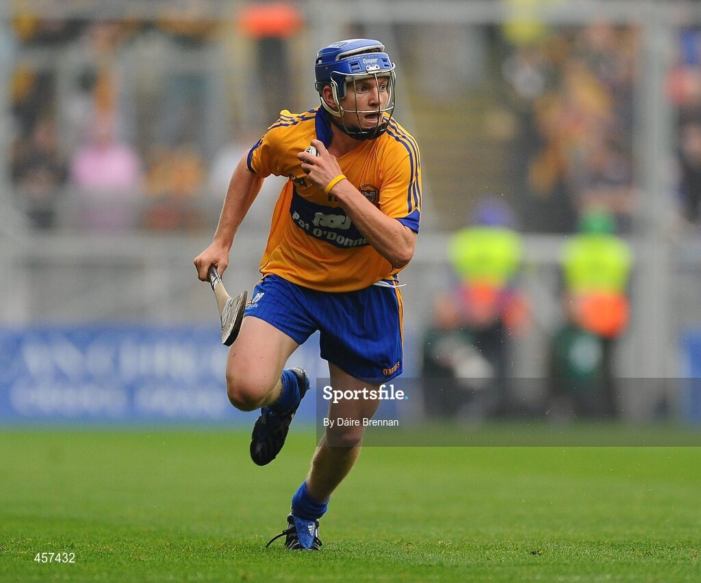 5 September 2010; Jamie Shanahan, Clare. ESB GAA Hurling All-Ireland Minor Championship Final, Kilkenny v Clare. Picture credit: Dáire Brennan / SPORTSFILE