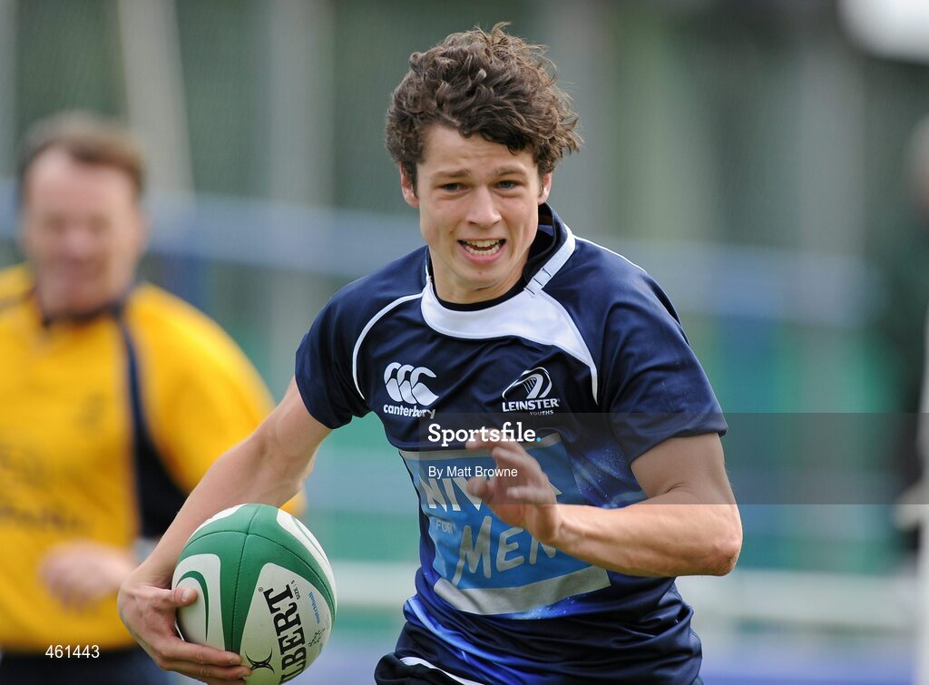 25 September 2010; Eoin Stynes, Leinster. U18 Clubs Interprovincial, Leinster v Ulster, Donnybrook Stadium, Dublin. Picture credit: Matt Browne / SPORTSFILE