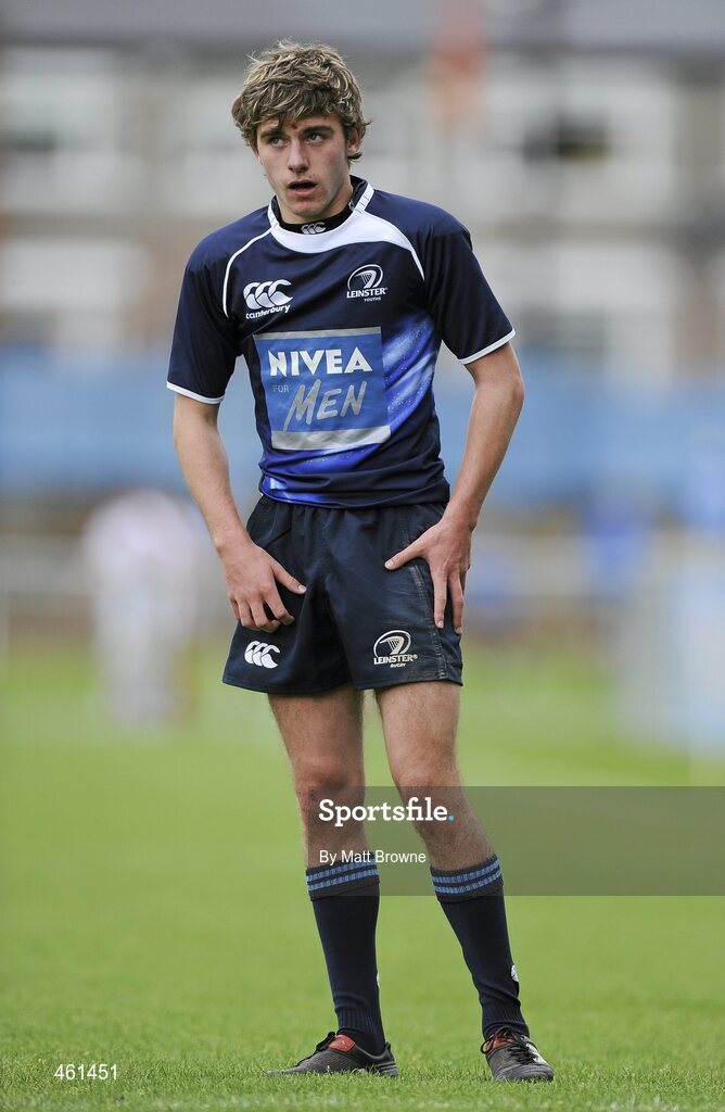 25 September 2010; Finnbar McGowan, Leinster. U18 Clubs Interprovincial, Leinster v Ulster, Donnybrook Stadium, Dublin. Picture credit: Matt Browne / SPORTSFILE