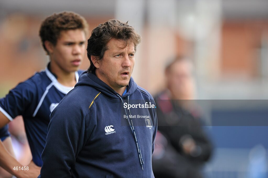 25 September 2010; Dan van Zyl, Leinster assistant coach. U18 Clubs Interprovincial, Leinster v Ulster, Donnybrook Stadium, Dublin. Picture credit: Matt Browne / SPORTSFILE