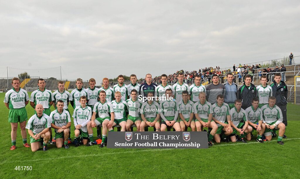 26 September 2010; The Eastern Harps squad. Sligo County Senior Football Championship Final, Eastern Harps v Tourlestrane, Markievicz Park, Sligo. Picture credit: David Maher / SPORTSFILE