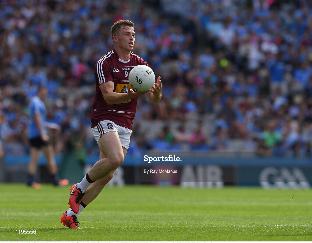 17 July 2016; Ger Egan of Westmeath during the Leinster GAA Football Senior Championship Final match between Dublin and Westmeath at Croke Park in Dubin. Photo by Ray McManus/Sportsfile