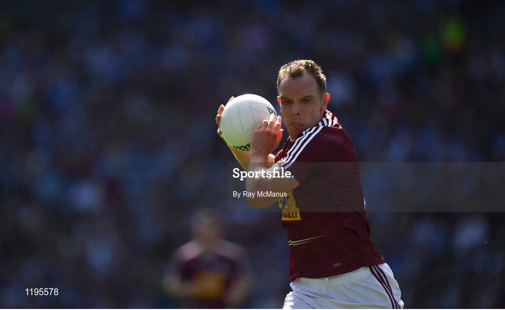 17 July 2016; Francis Boyle of Westmeath during the Leinster GAA Football Senior Championship Final match between Dublin and Westmeath at Croke Park in Dubin. Photo by Ray McManus/Sportsfile