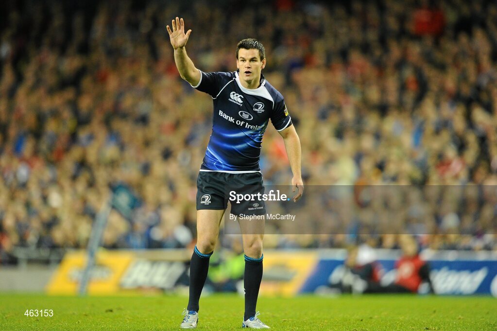 2 October 2010; Jonathan Sexton, Leinster. Celtic League, Leinster v Munster, Aviva Stadium, Lansdowne Road, Dublin. Picture credit: Stephen McCarthy / SPORTSFILE